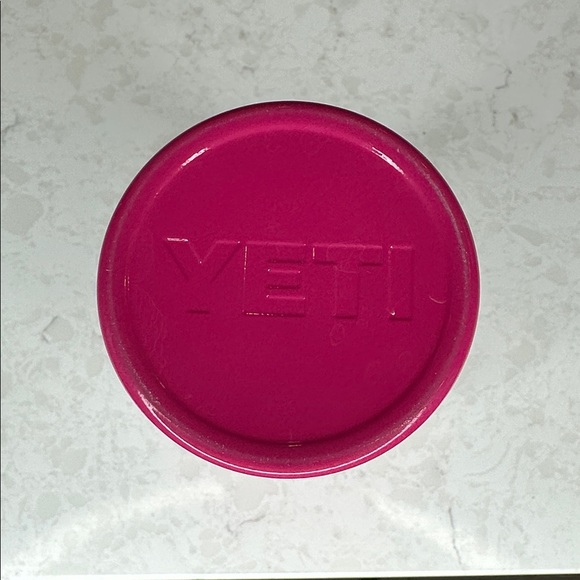 Yeti Bright Pink Tumbler with Clear Lid - Picture 2 of 4